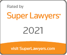 Rated by | Super Lawyers | 2021 | visit SuperLawyers.com